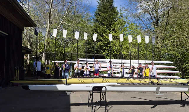 Foto Saison einläuten mit Anrudern