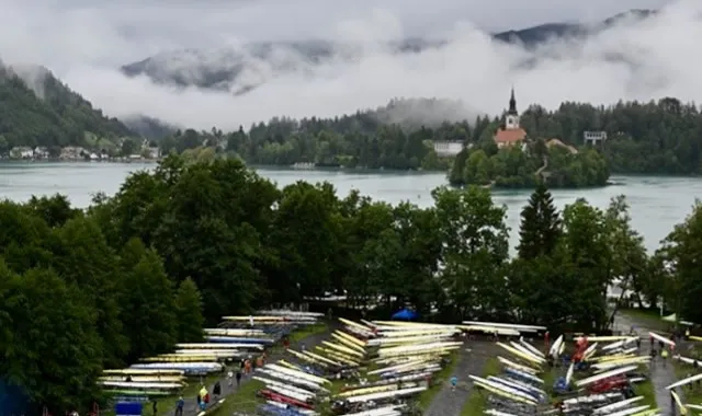 Foto 52. Weltmeisterschaft der Masters im Rudern am Bleder See 